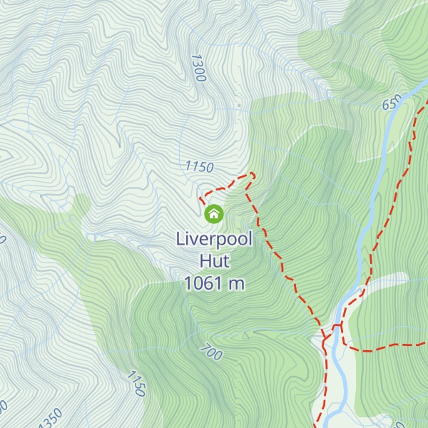 Map of Liverpool Hut
