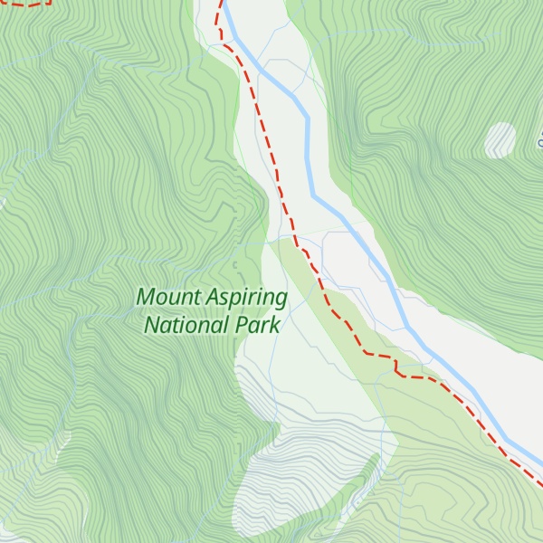 Map of Cascade Hut