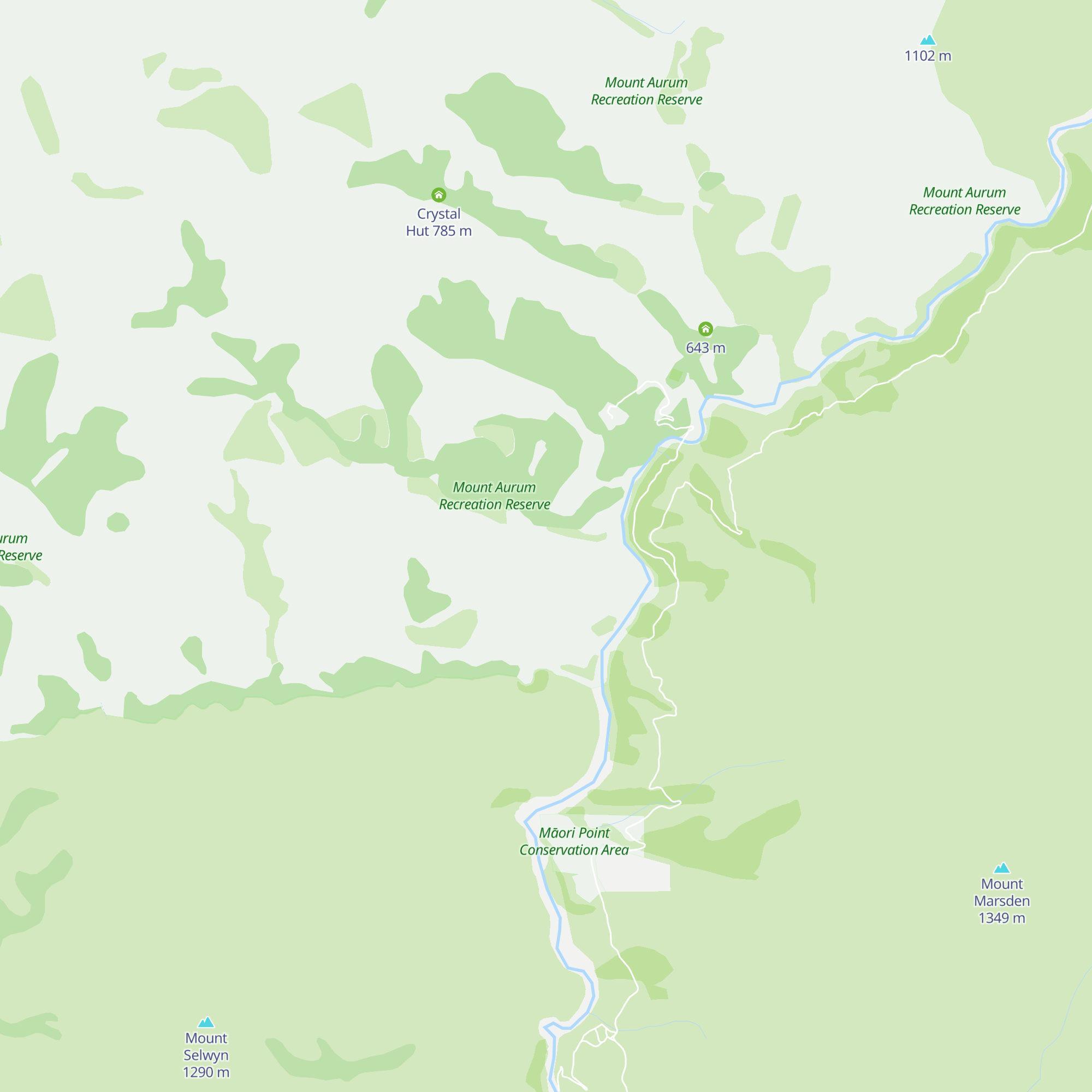 Sainsburys Huts map