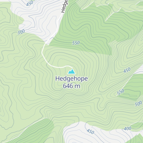 Map of Hedgehope
