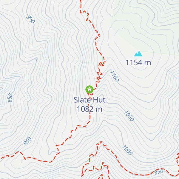 Map of Slate Hut