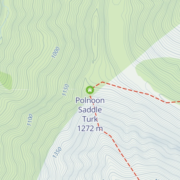 Map of Polnoon Saddle Turk