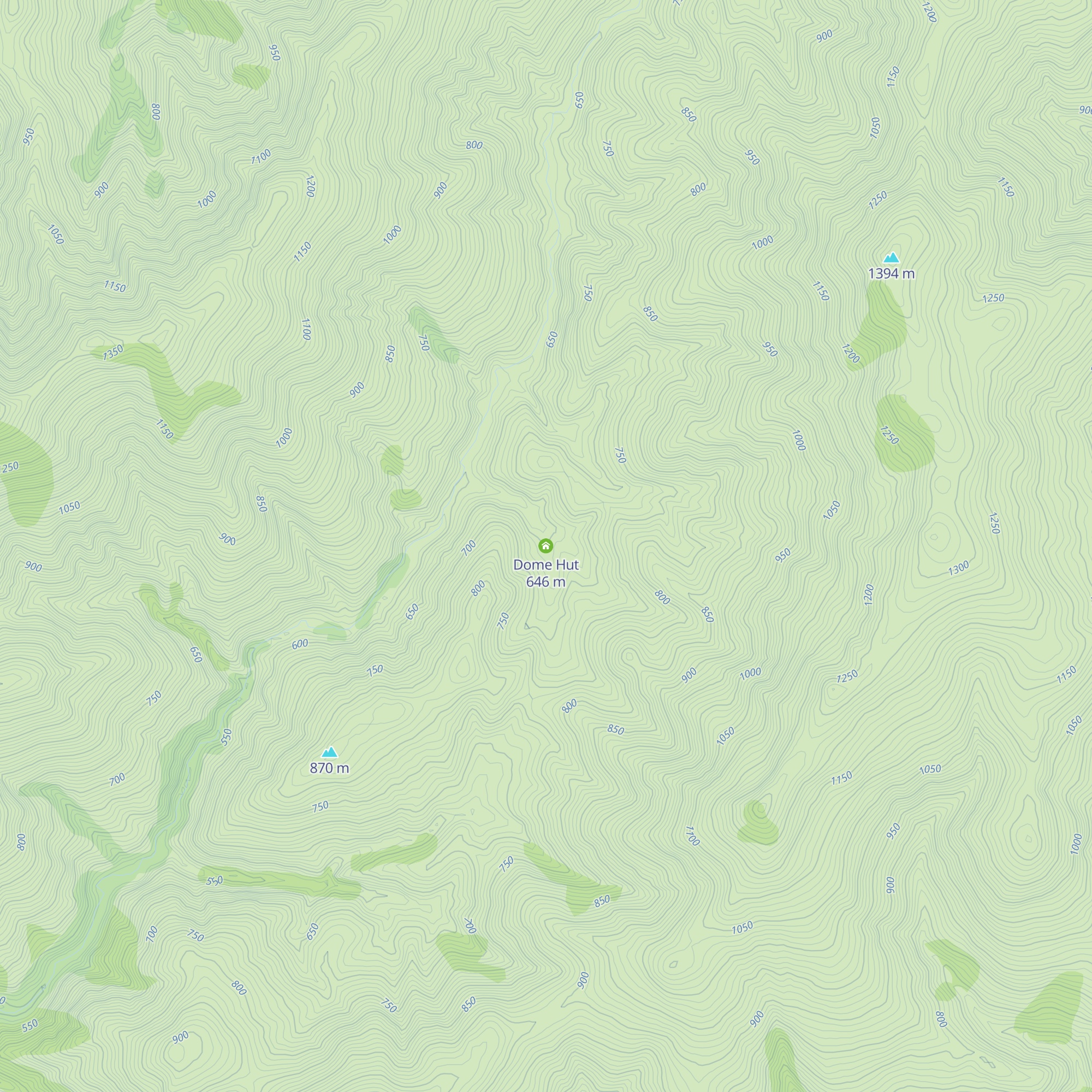 Dome Hut map