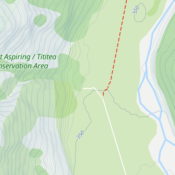 Map of Tititea Lodge