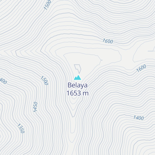 Map of Belaya
