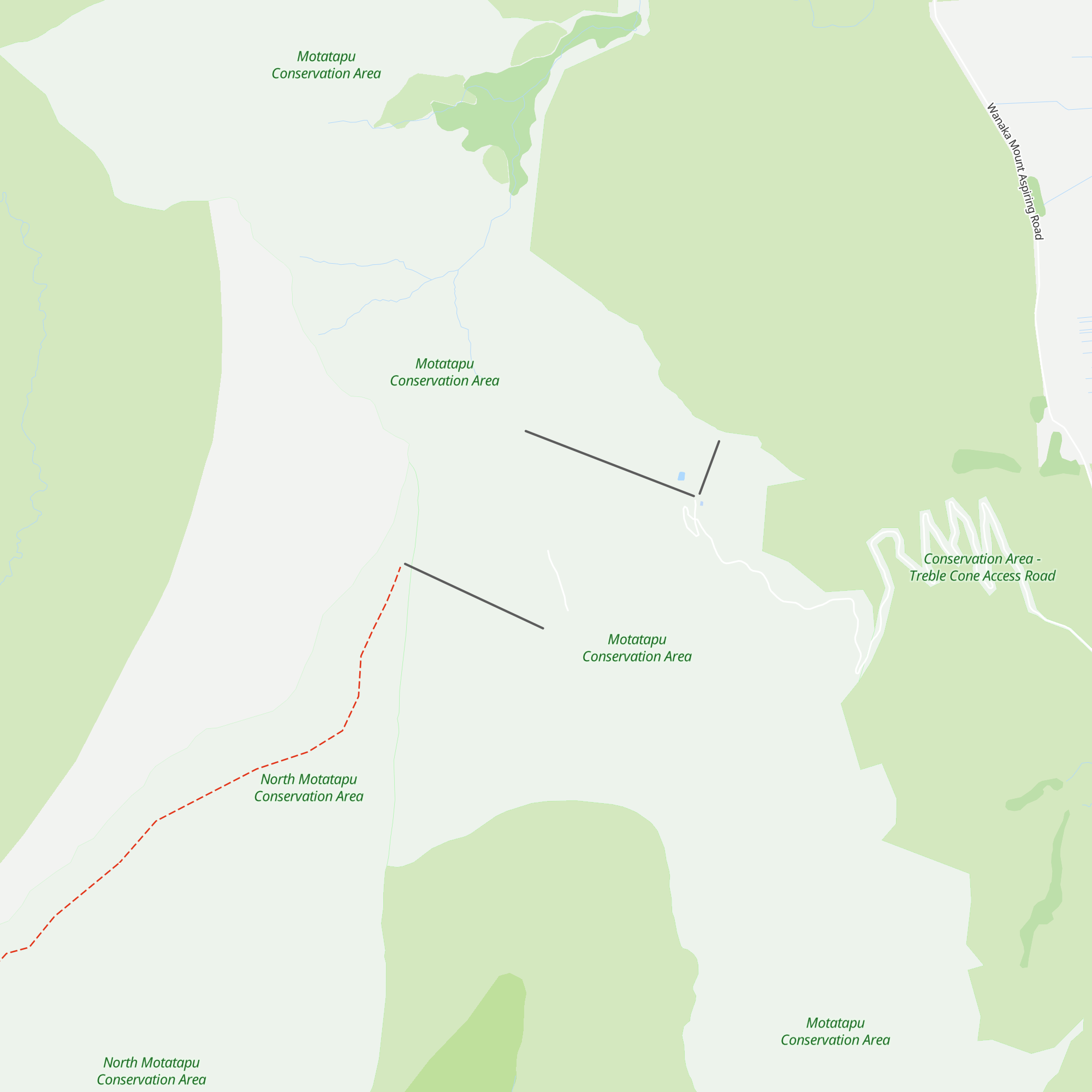 Saddle Hut map