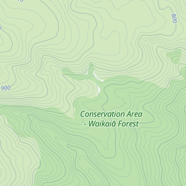 Map of Bush Huts