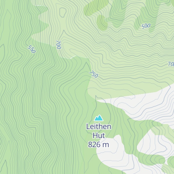 Map of Leithen Hut