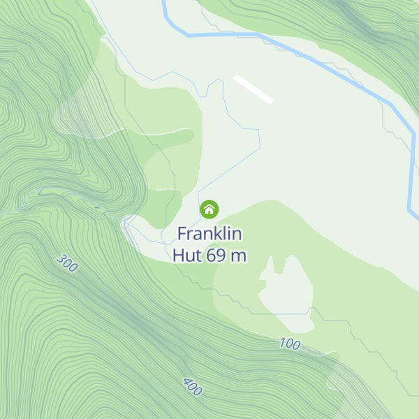 Map of Franklin Hut