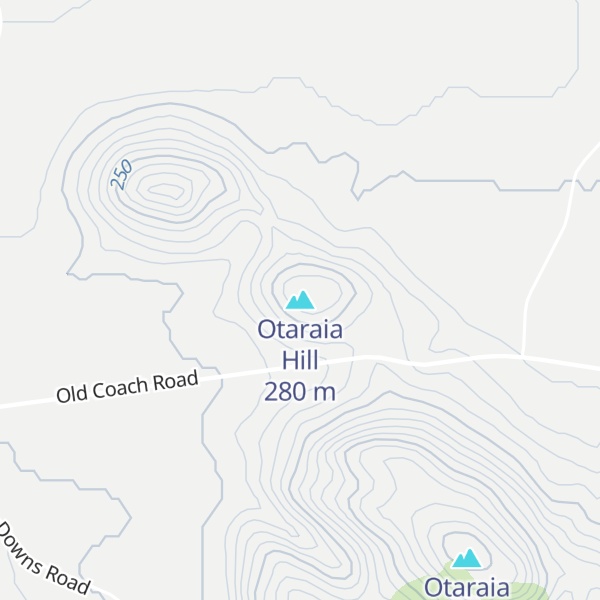 Map of Otaraia Hill