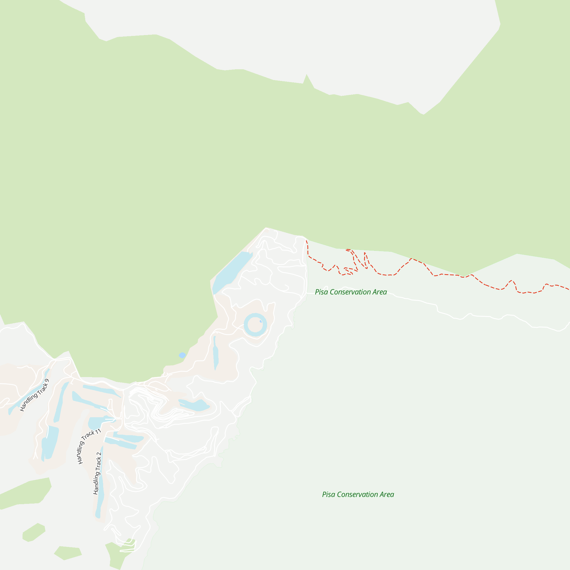 Musterers Hut map