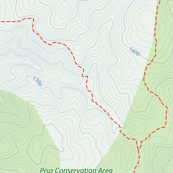Map of Deep Creek Hut