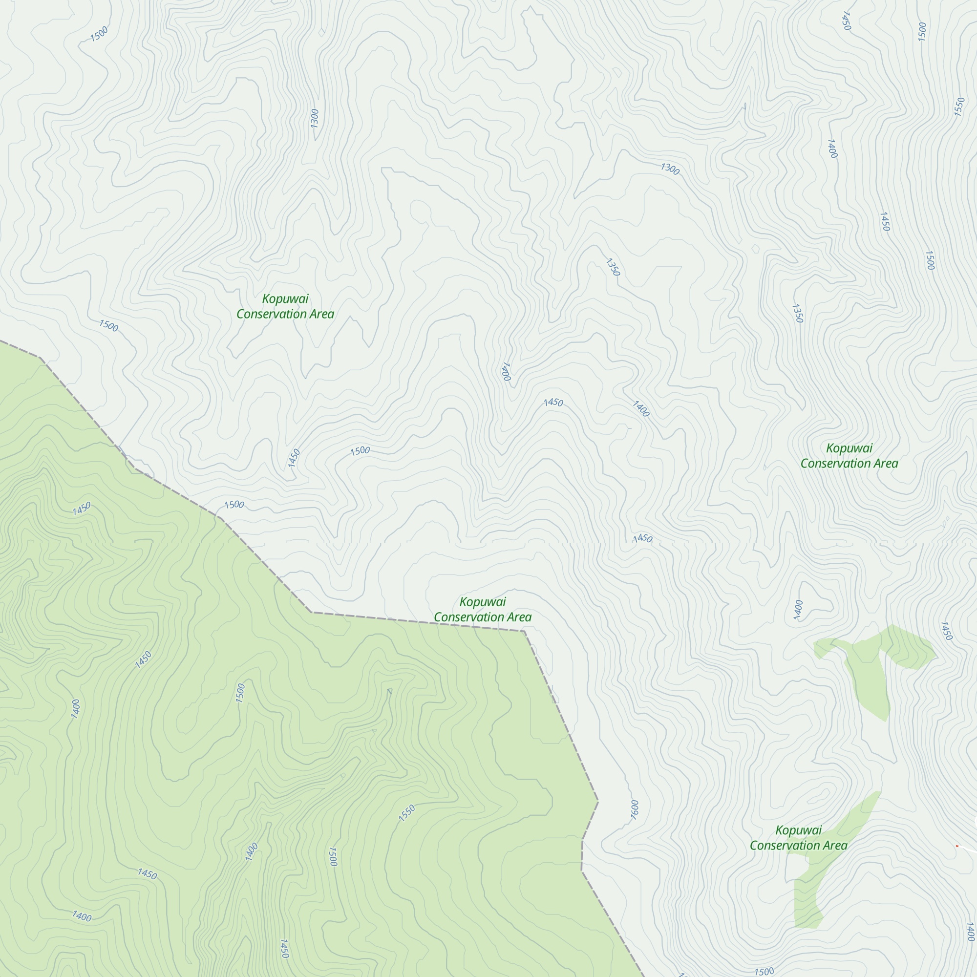 Boundary Hut map