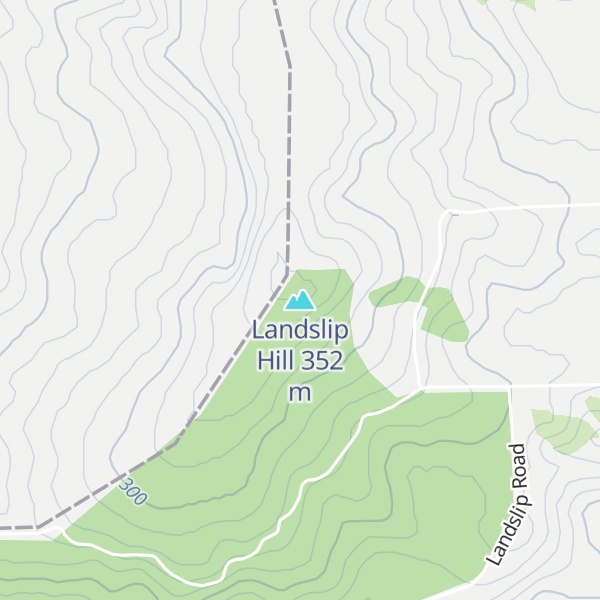 Map of Landslip Hill