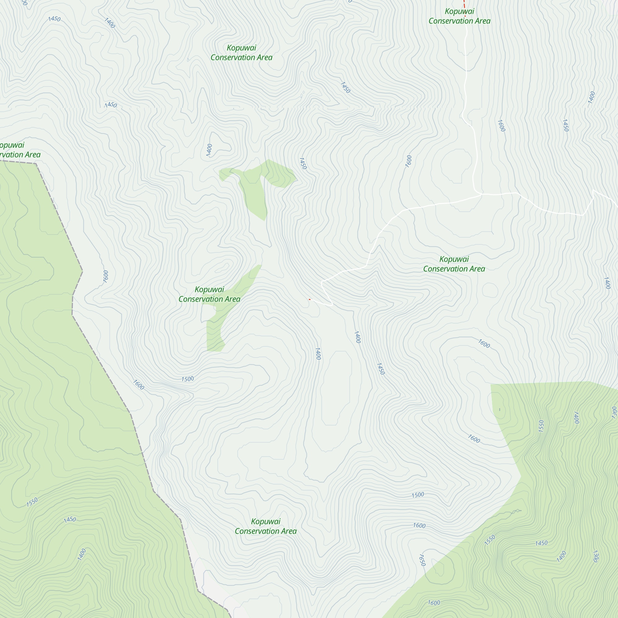 Nicholsons Hut map
