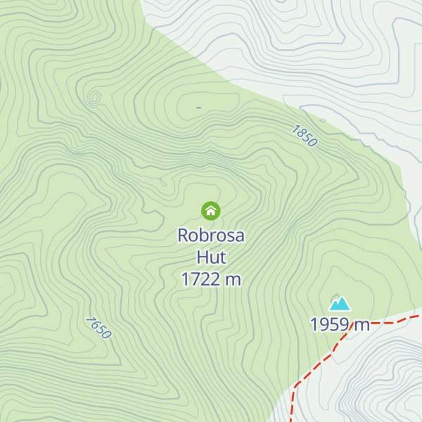 Map of Robrosa Hut