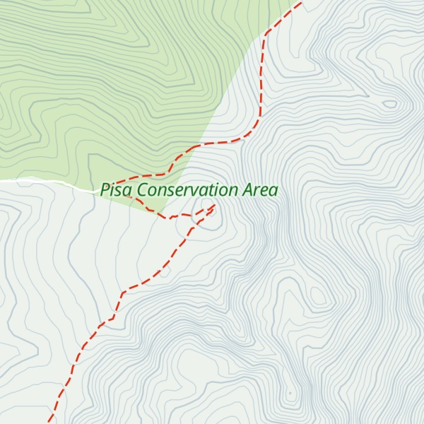 Map of Mount Pisa
