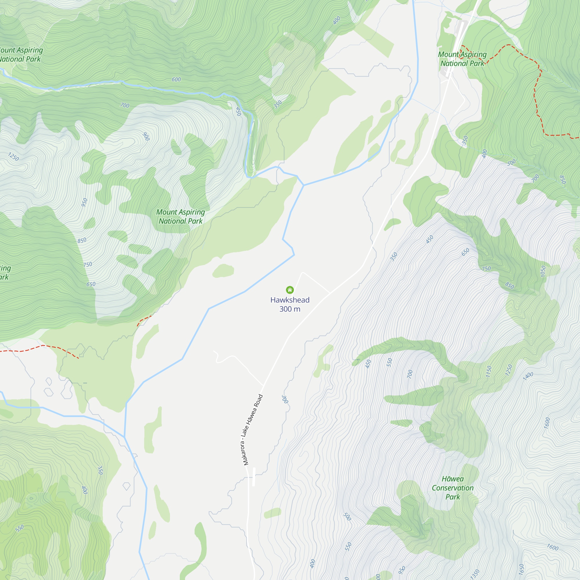Hawkshead map