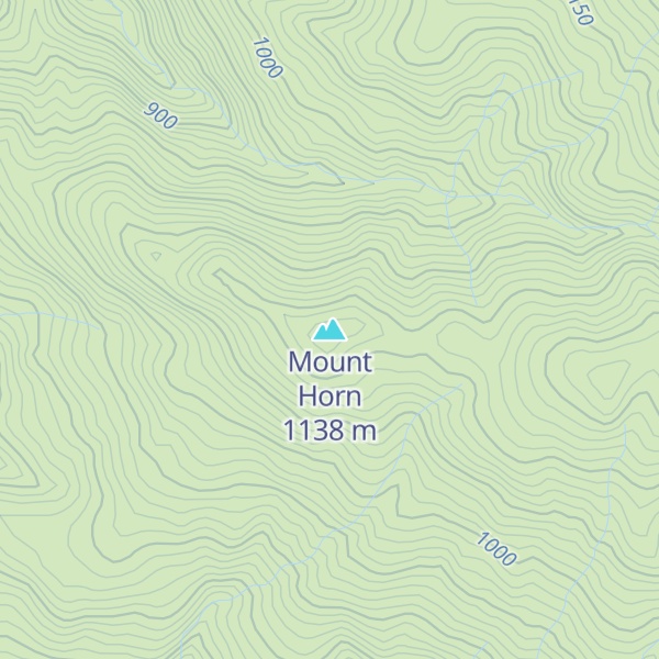 Map of Mount Horn