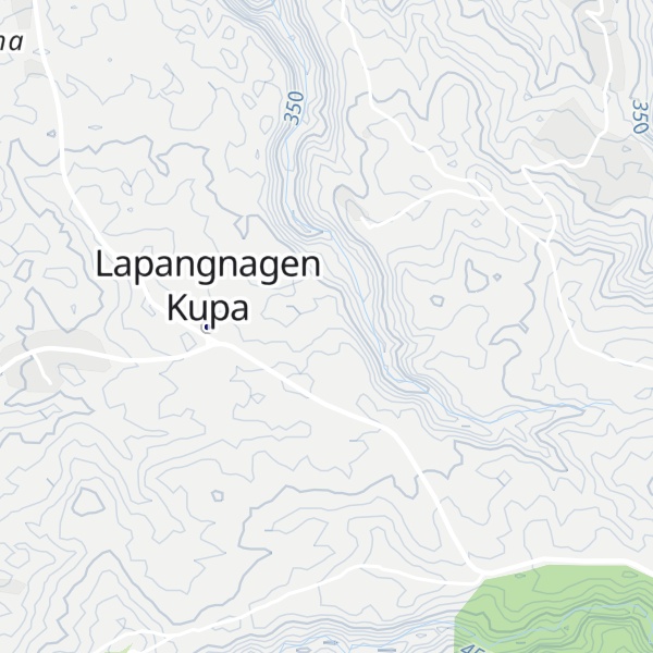 Map of Mount Loanialu