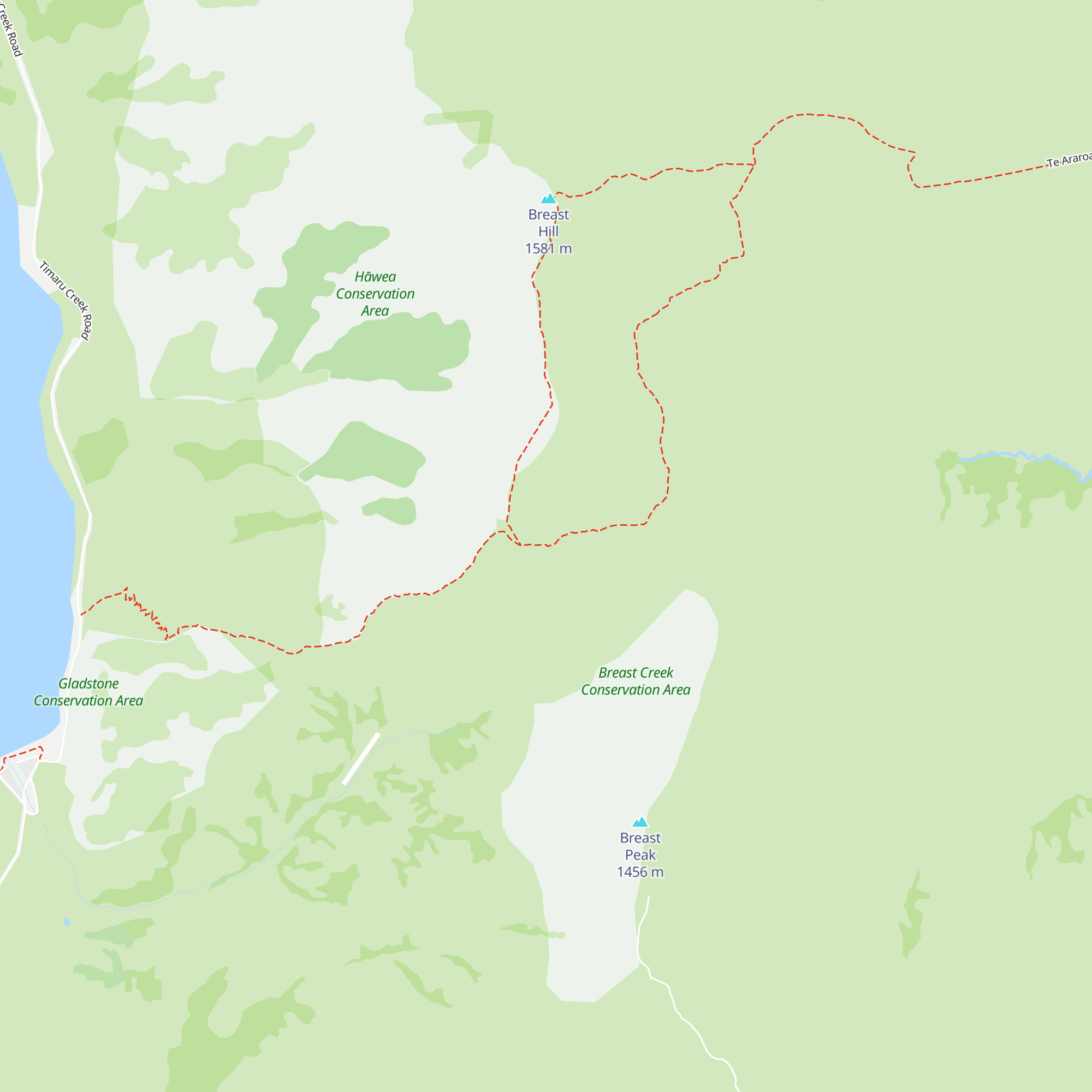 Pakituhi Hut map