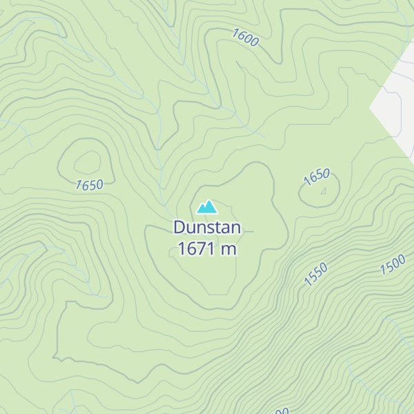 Map of Dunstan