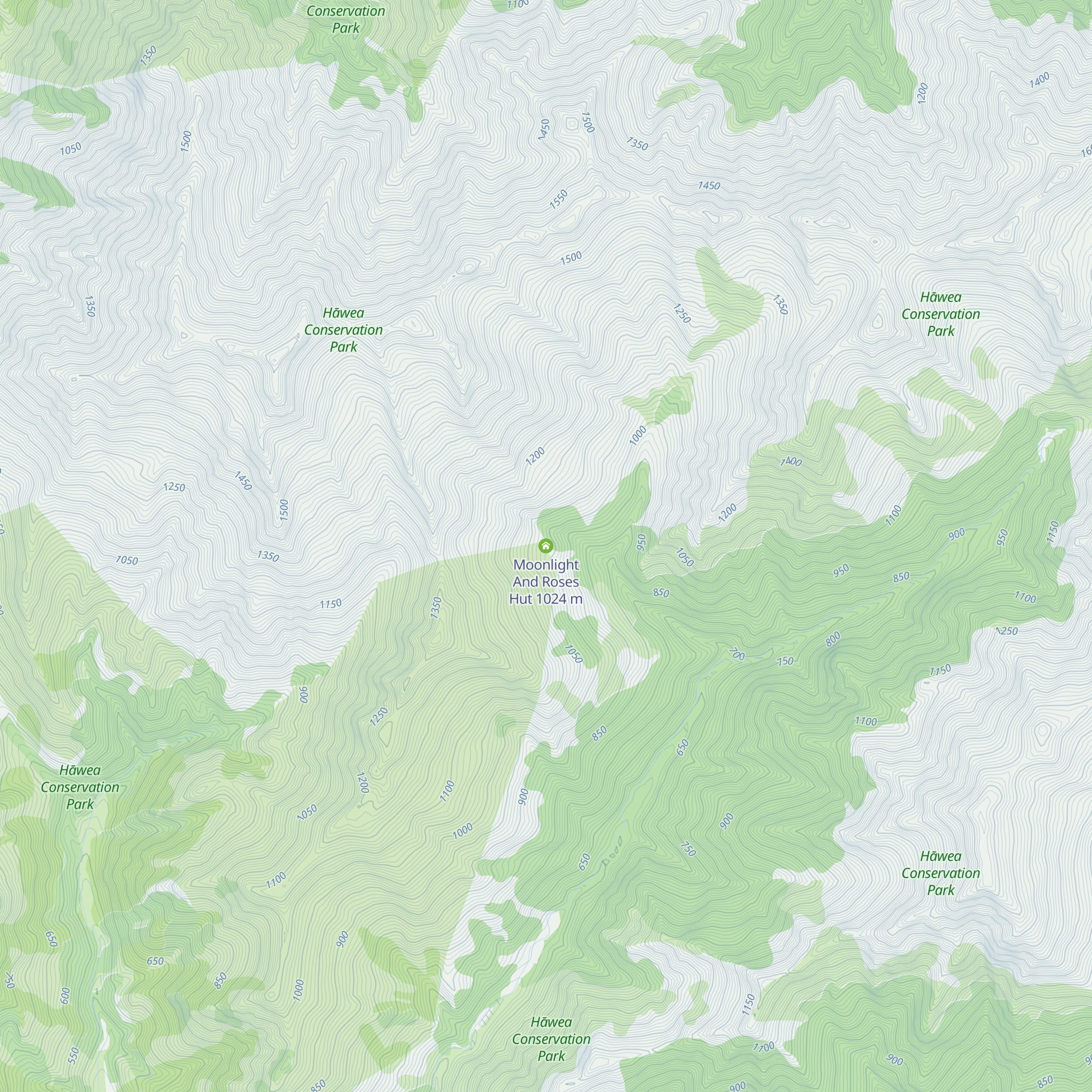 Moonlight And Roses Hut map