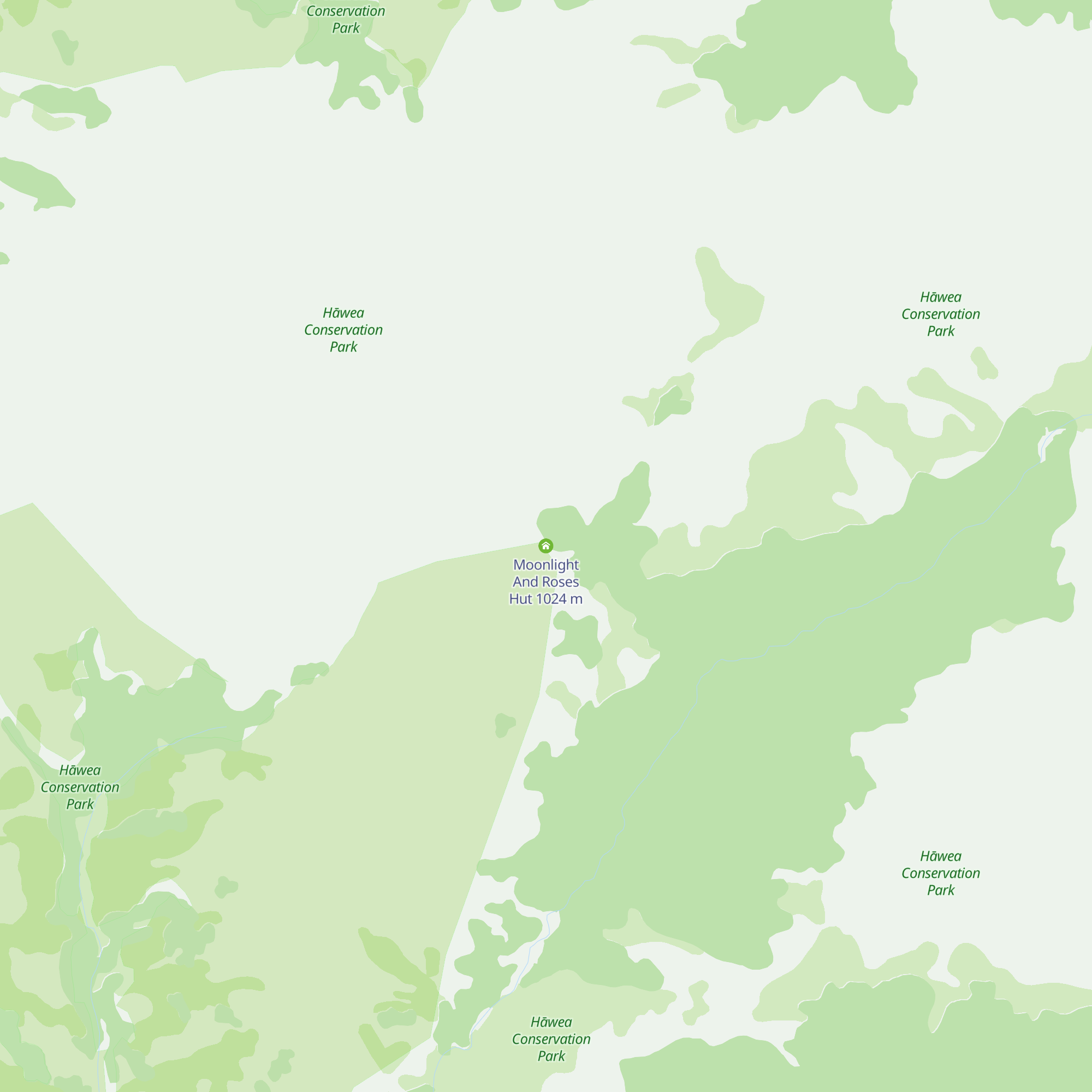 Moonlight And Roses Hut map