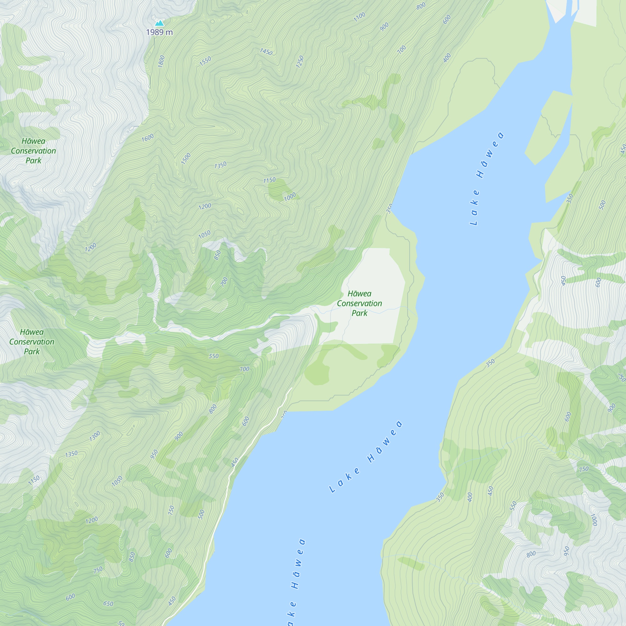 High Burn Hut map