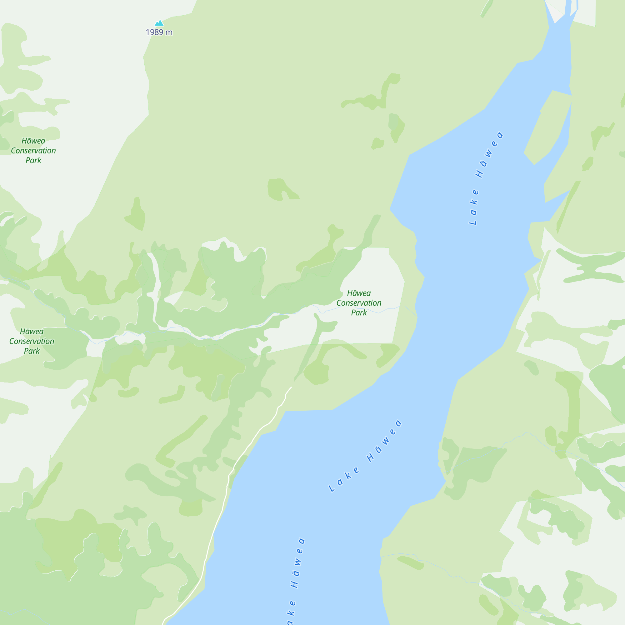 High Burn Hut map