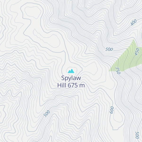Map of Spylaw Hill