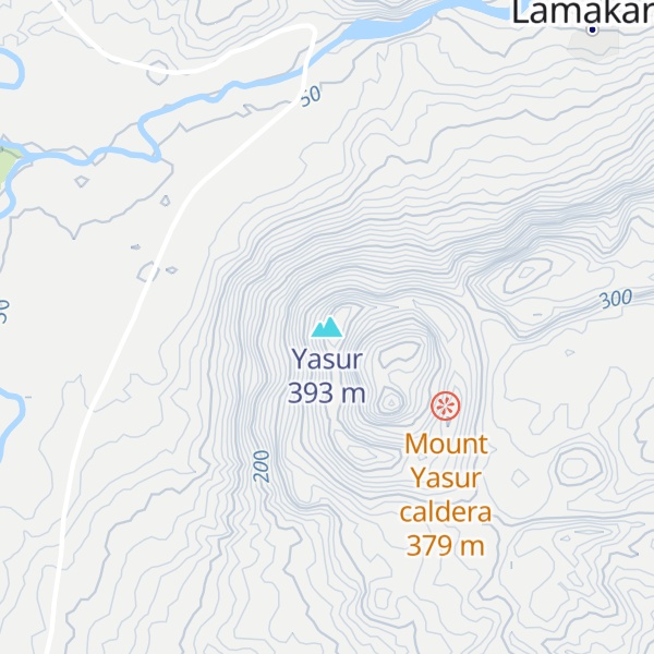 Map of Yasur