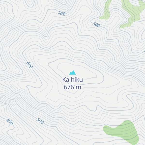 Map of Kaihiku