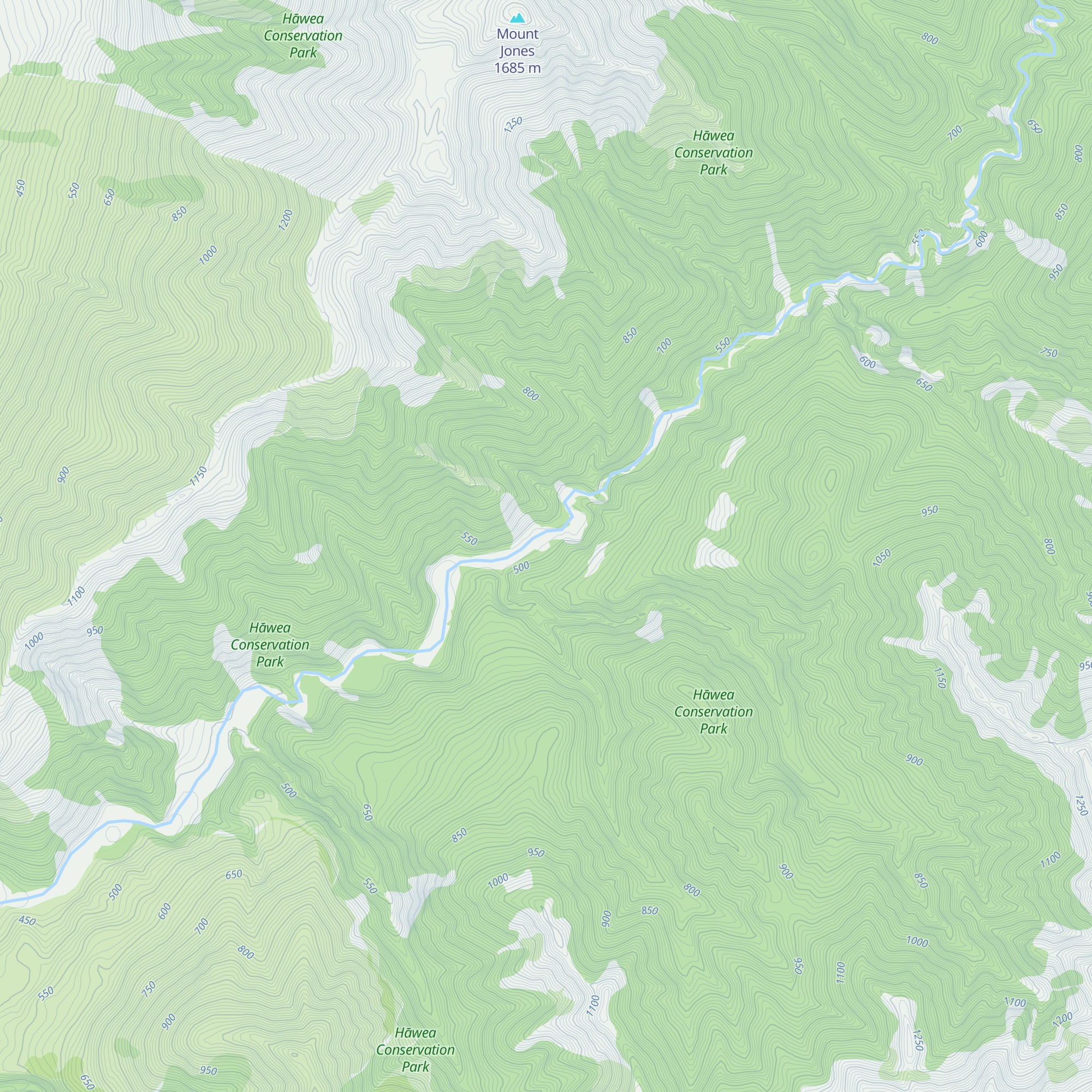 Bush Hut map