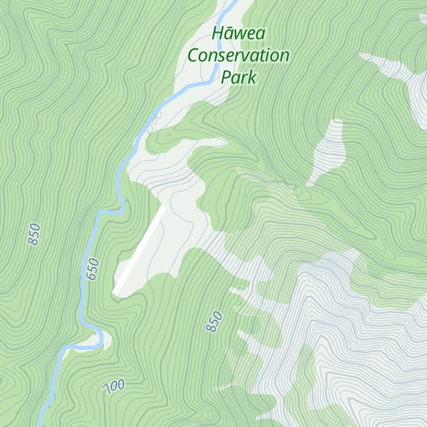 Map of Cotters Hut