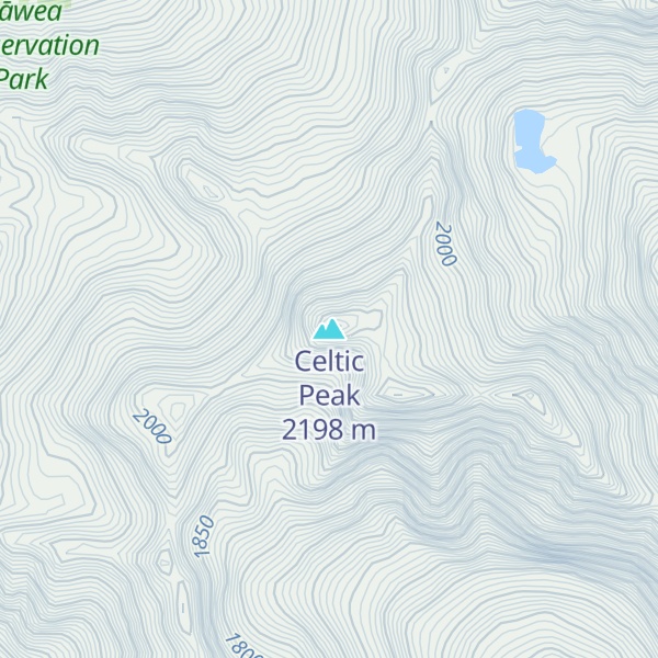 Map of Celtic Peak