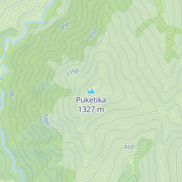Map of Puketika