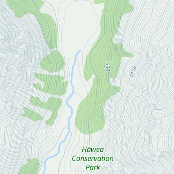 Map of Top Dingle Hut