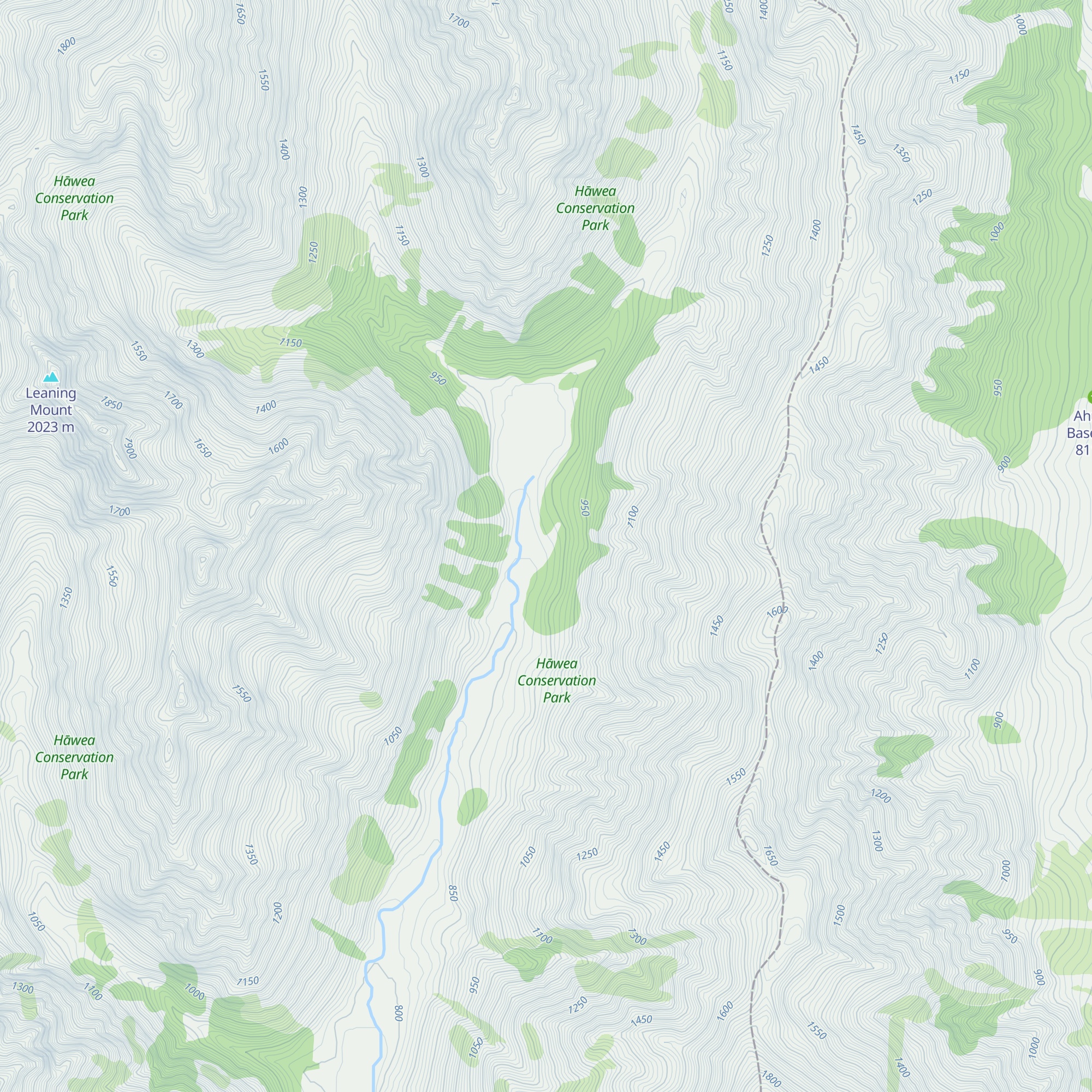 Top Dingle Hut map