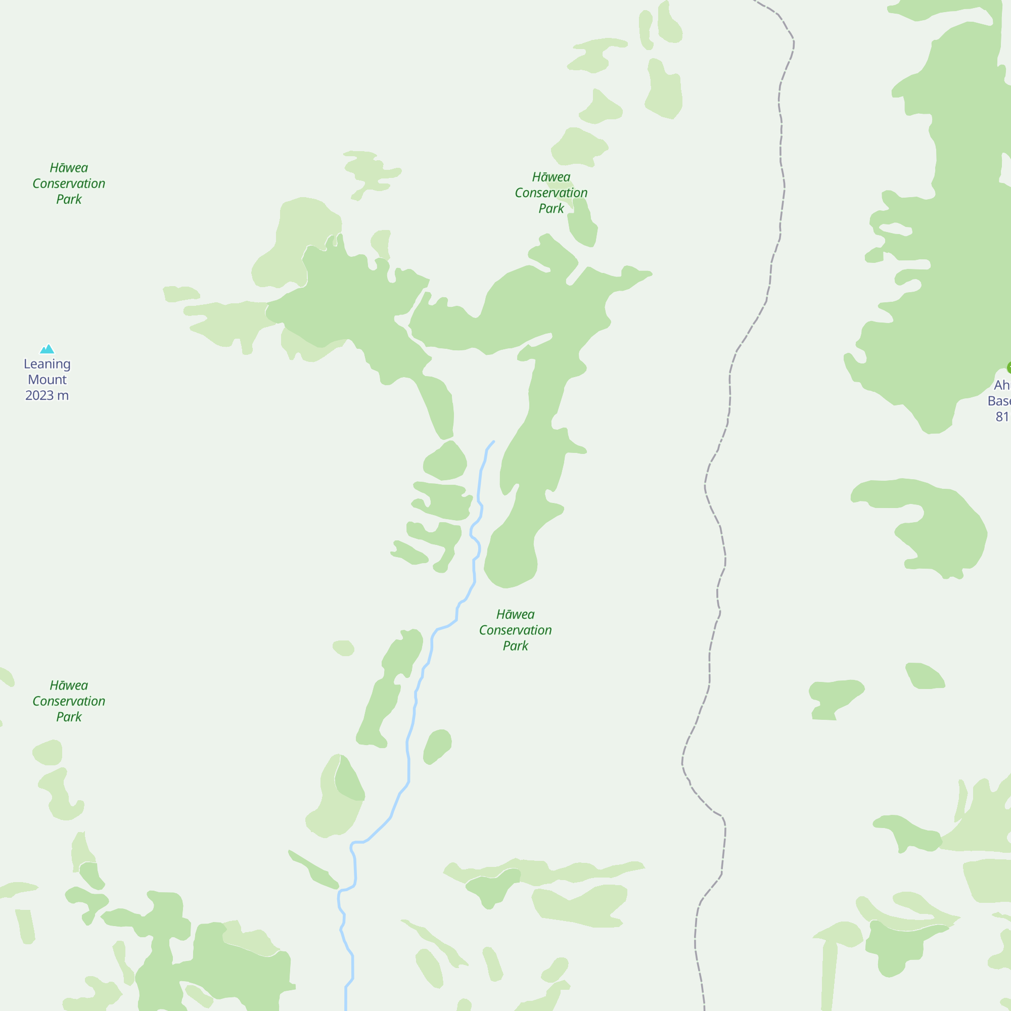 Top Dingle Hut map