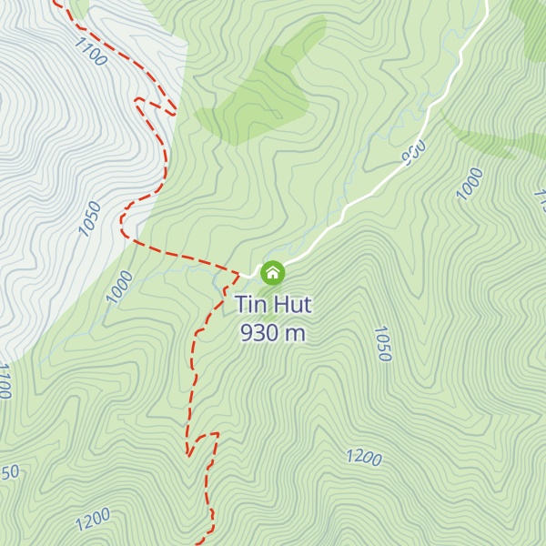 Map of Tin Hut