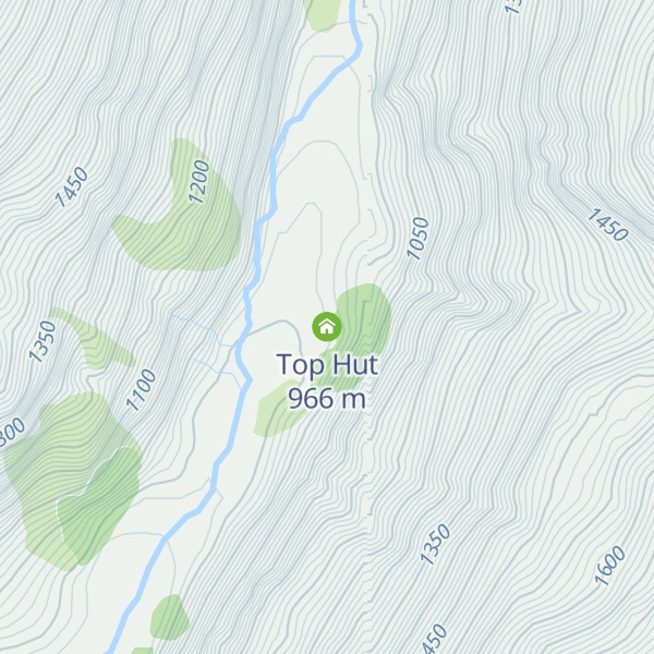 Map of Top Hut