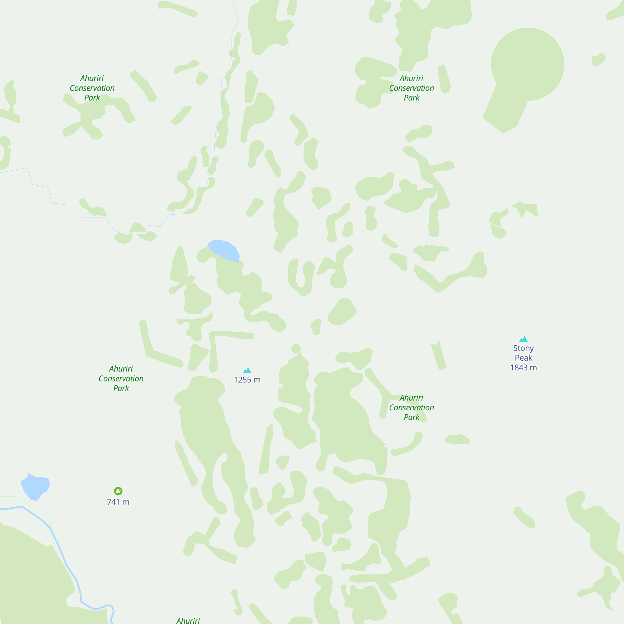 Hideaway Hut map