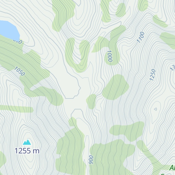 Map of Hideaway Hut