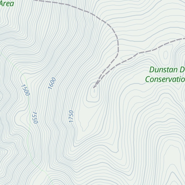 Map of Old Man Peak