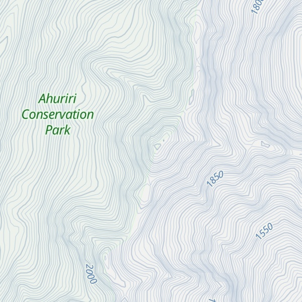 Map of Mount Peterson