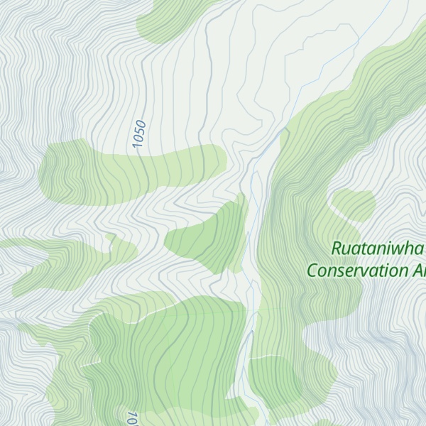 Map of Brodrick Hut