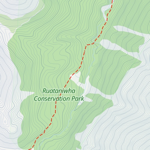 Map of Maitland Hut