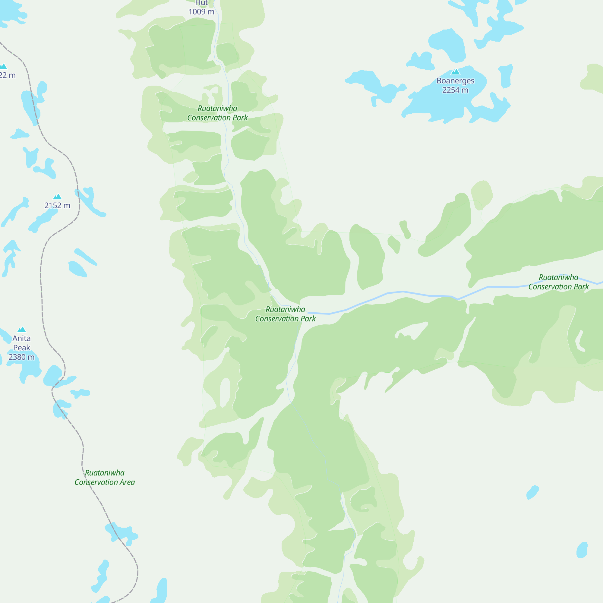 Officers Hut map