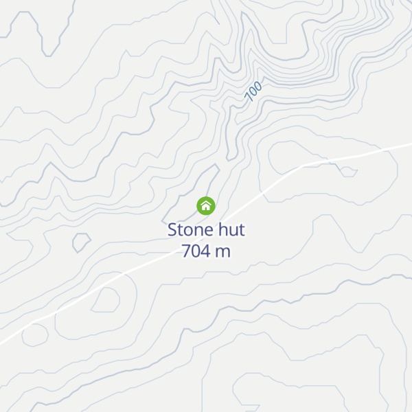 Map of Stone hut